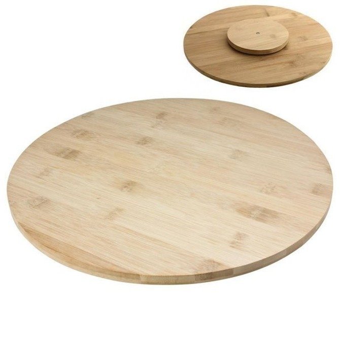Deska obrotowa do serwowania sushi / Taca drewniana na przystawki
